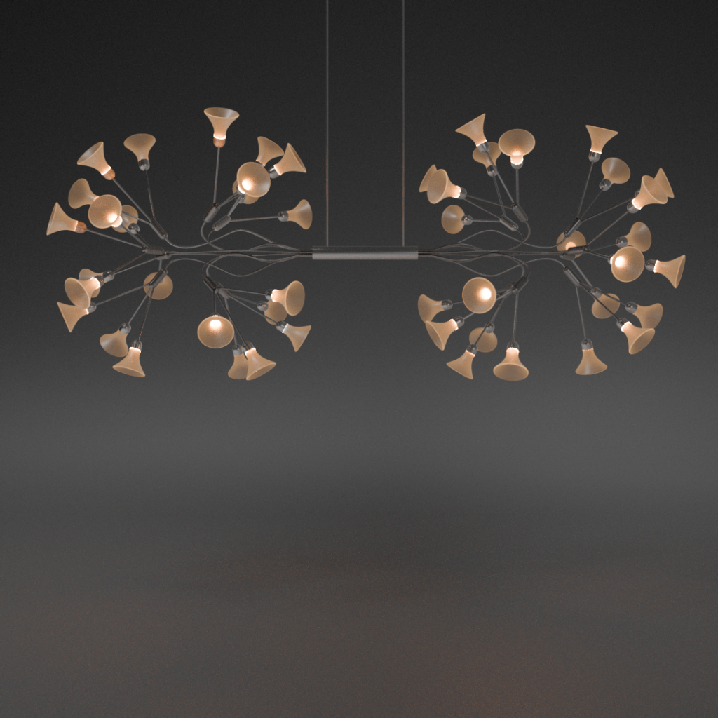 Dancing Vine Pendant Light luxury chandelier for dining table