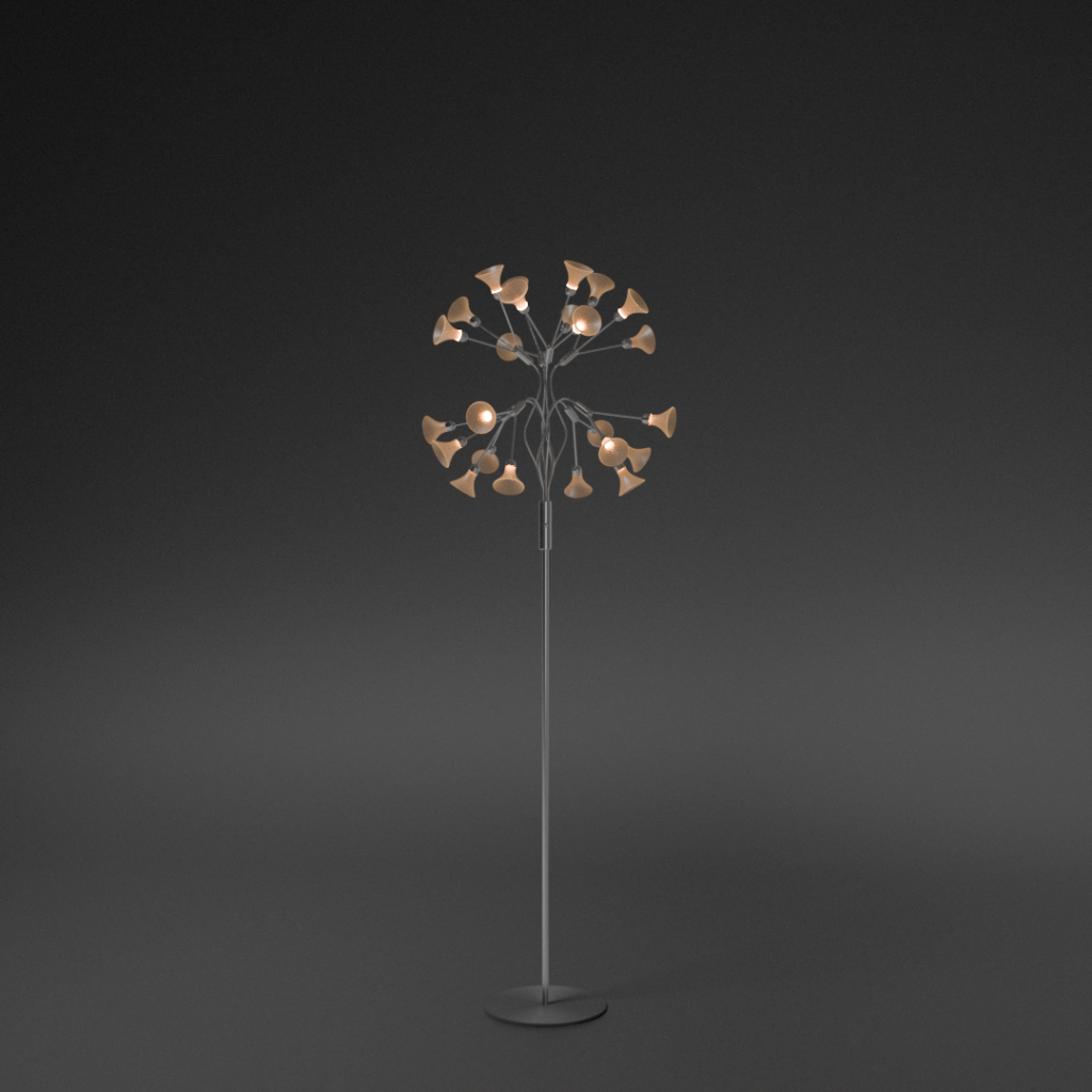 Dancing Willow Floor Lamp