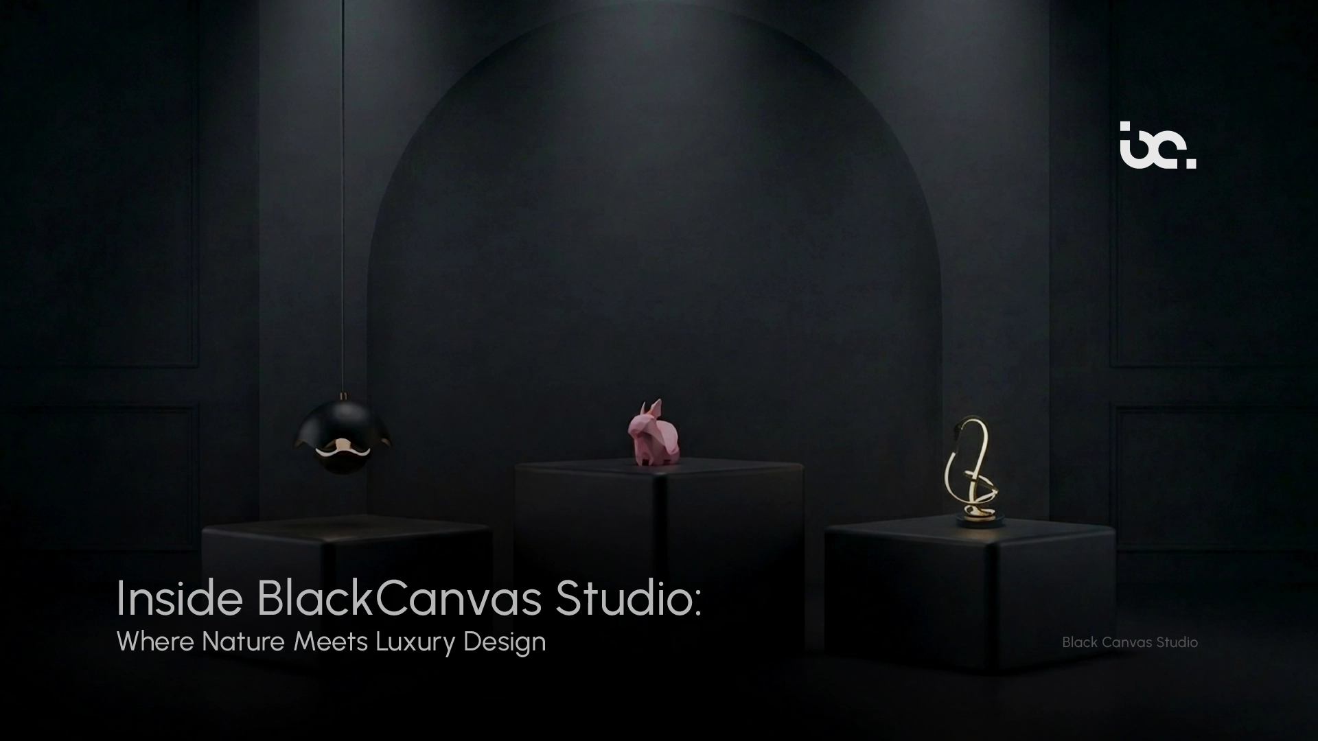 Inside BlackCanvas Studio: Where Nature Meets Luxury Design