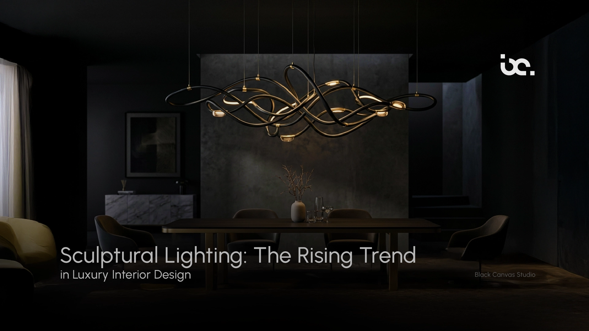 Sculptural Lighting: The Rising Trend in Luxury Interior Design