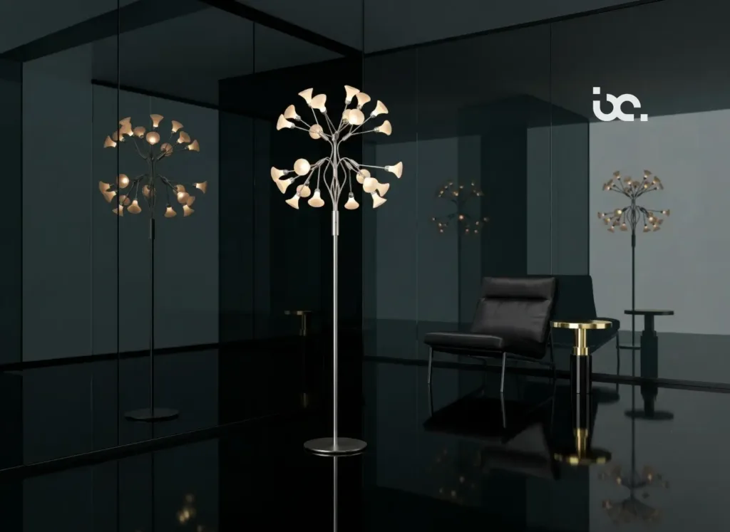 Luxury room lighting creating elegant ambiance with layered lighting design in modern interiors