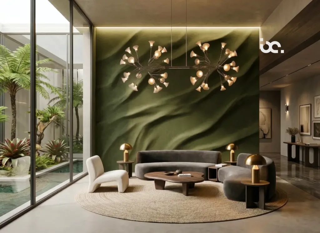 The Vine luxury chandelier inspired by nature with organic branch design and elegant lighting