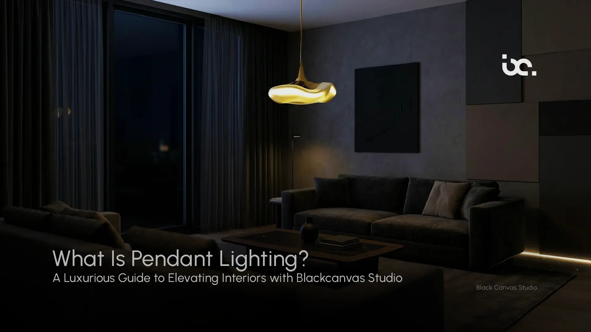 what is a pendant lighting luxury interior lighting design Blackcanvas Studio modern pendant lights