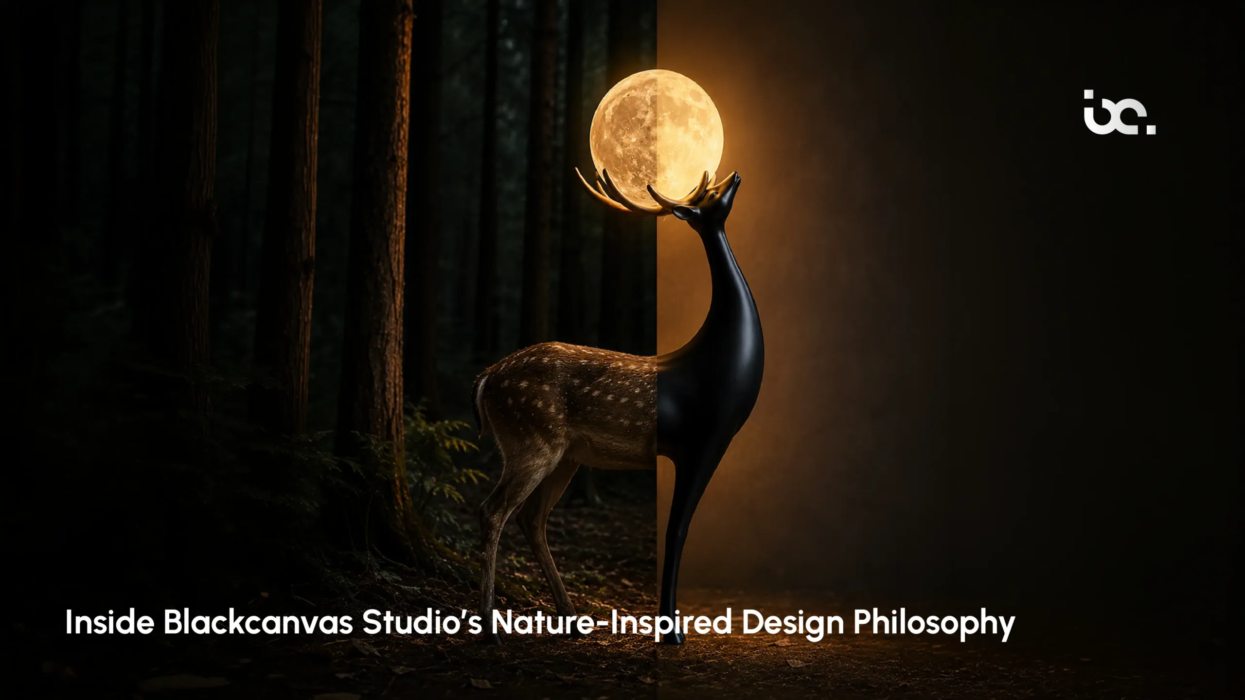 Blackcanvas Studio showcasing its nature inspired design philosophy through sustainable architecture and biomimicry principles