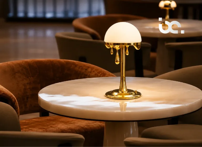 Ceiling lights and pendant lights comparison in a modern wellness-focused home interior