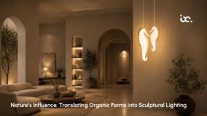 sculptural lighting design