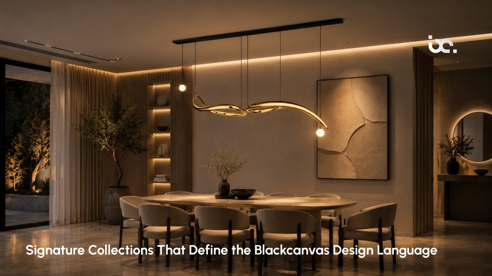 Blackcanvas lighting collection