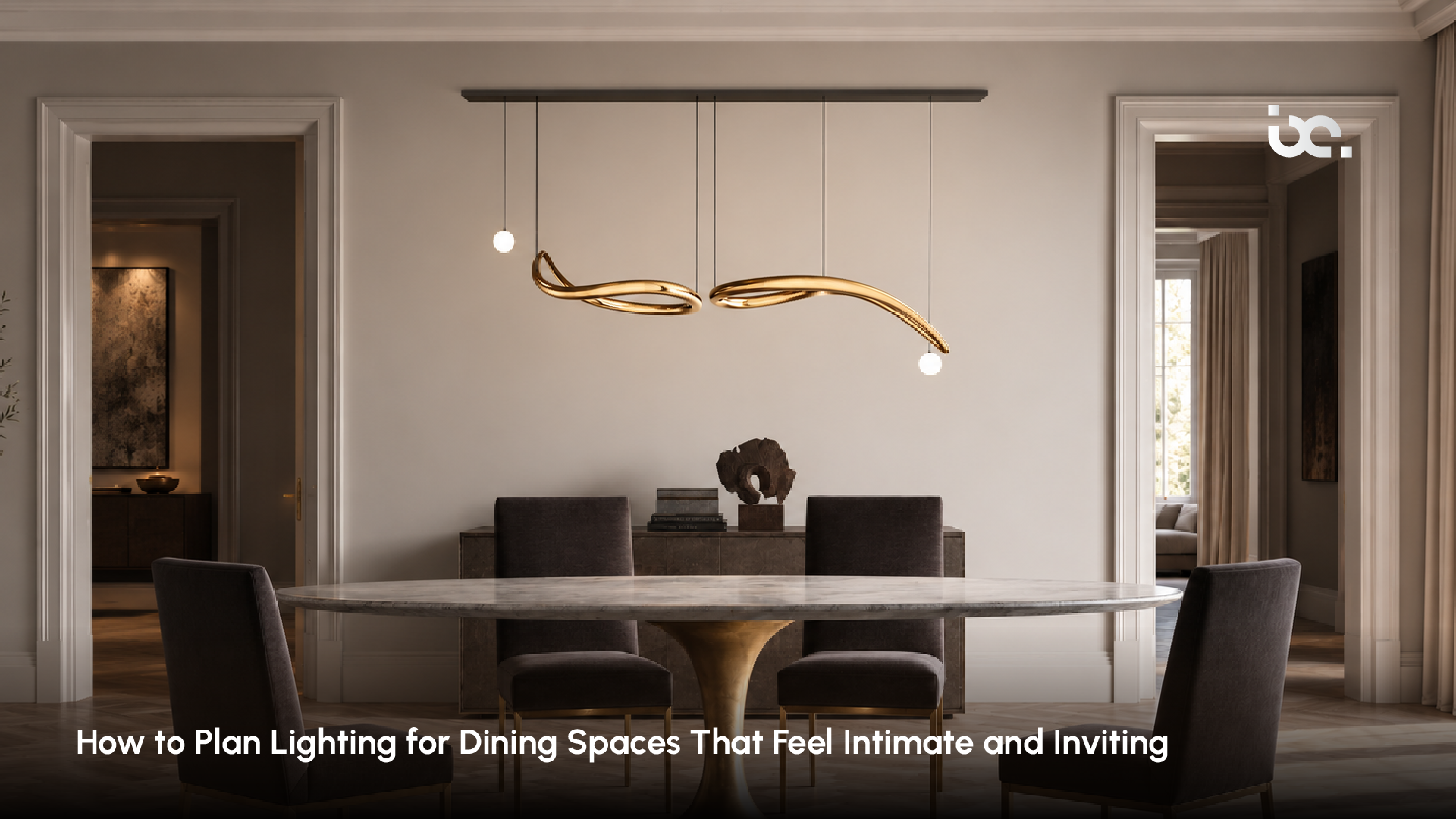 dining room lighting design