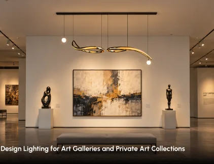 art gallery lighting design