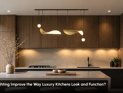 luxury kitchen lighting