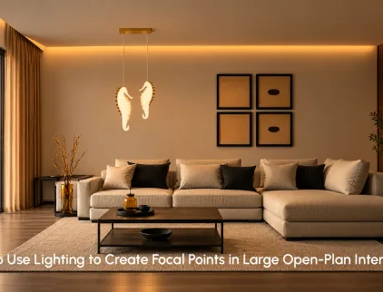 open plan lighting