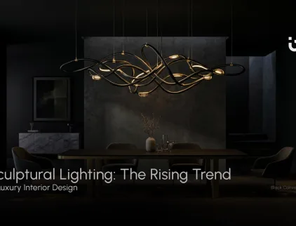 Sculptural Lighting: The Rising Trend in Luxury Interior Design