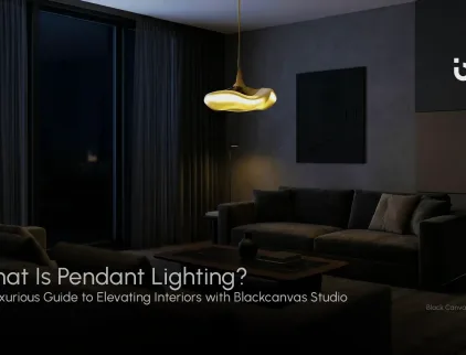 what is a pendant lighting luxury interior lighting design Blackcanvas Studio modern pendant lights
