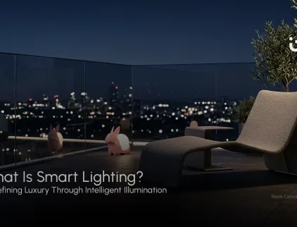 What is smart lighting luxury home with intelligent automated illumination system